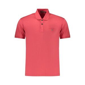 Napapijri Red Cotton Polo Men's Shirt